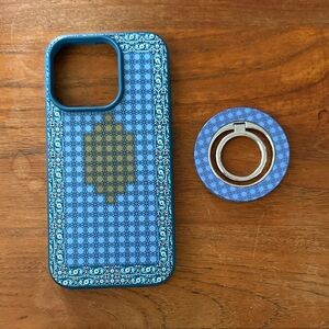 kaaf-nūn Blessed Al-Aqsa iPhone 16 Pro MagSafe Case with Matching Ring Holder